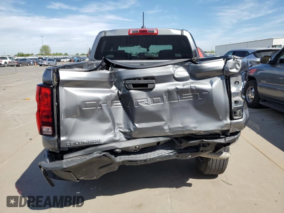 2023 Chevrolet Colorado 2WD Work Truck with VIN 1GCGSBEC0P1178373, listed as a Copart auction lot 52898695 with 20,530 mi miles and Clean title. Bid and sale history available at DreamBid. Image 6.