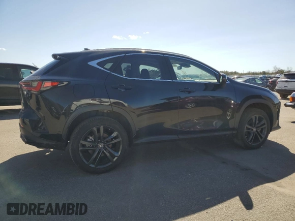 2022 Lexus NX with VIN JTJHKCFZ2N2005035, listed as a Copart auction lot 45931274 with 7,578 mi miles. Bid and sale history available at carsss.com. Image 3.