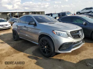 2016 Mercedes-Benz GLE 63 S AMG with VIN 4JGED7FB1GA020902, listed as a Copart auction lot 69549854 with 74,875 mi miles and Salvage title. Bid and sale history available at DreamBid. Image 4.