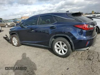 2016 Lexus RX 350 with VIN 2T2ZZMCA8GC017083, listed as a Copart auction lot 51021285 with 76,155 mi miles and Salvage Title. Bid and sale history available at DreamBid. Image 2.