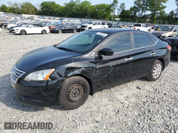 2013 Nissan Sentra SR with VIN 3N1AB7AP1DL791430, listed as a Copart auction lot 52180035 with 105,743 mi miles and Salvage Title. Bid and sale history available at DreamBid. Image 1.