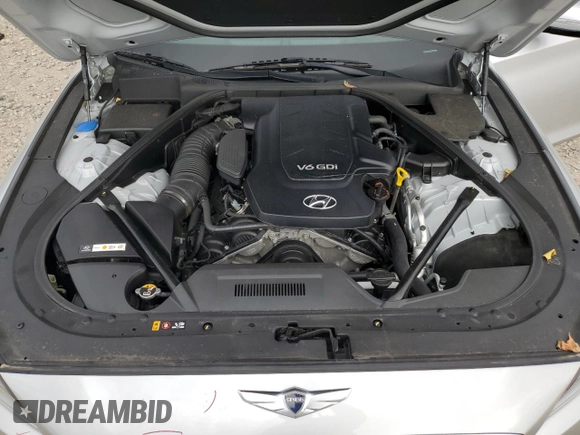 2015 Hyundai Genesis 3.8L with VIN KMHGN4JE8FU094076, listed as a Copart auction lot 70965694 with 90,767 mi miles and Clean Title. Bid and sale history available at carsss.com. Image 11.