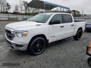 2019 Ram 1500 Tradesman with VIN 1C6RREGT7KN562680, listed as a Copart auction lot 81610524 with 97,951 mi miles and Salvage Title. Bid and sale history available at carsss.com. Image 1.
