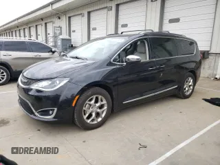 2019 Chrysler Pacifica Limited z VIN 2C4RC1GG4KR551743, wystawiony jako Copart lot #53474925 z przebiegiem 52 385 mil mil oraz Szkoda całkowita • Salvage title. Historia ofert i sprzedaży dostępna na DreamBid. Obrazek 1.