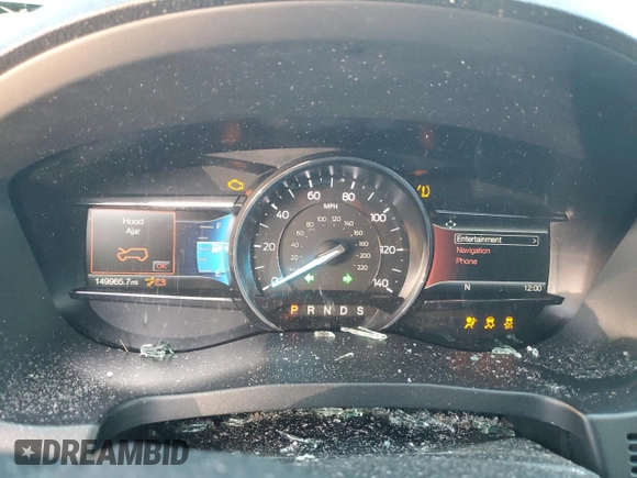 2018 Ford Explorer Sport with VIN 1FM5K8GT0JGA23474, listed as a Copart auction lot 58195045 with 149,965 mi miles and Salvage title. Bid and sale history available at DreamBid. Image 9.