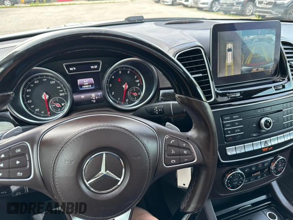 2018 Mercedes-Benz GLS 550 with VIN 4JGDF7DE4JA999468, listed as a Copart auction lot 62771725 with 164,613 mi miles and Clean title. Bid and sale history available at DreamBid. Image 8.