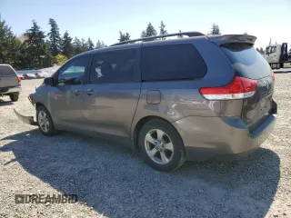 2012 Toyota Sienna LE AAS with VIN 5TDKK3DC4CS248181, listed as a Copart auction lot 53475865 with 124,492 mi miles and Salvage Title. Bid and sale history available at carsss.com. Image 2.