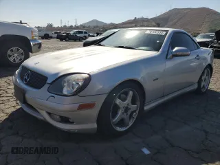2004 Mercedes-Benz SLK-Class with VIN WDBKK65FX4F300567, listed as a Copart auction lot 78732534 with 168,685 mi miles and Clean Title. Bid and sale history available at carsss.com. Image 1.