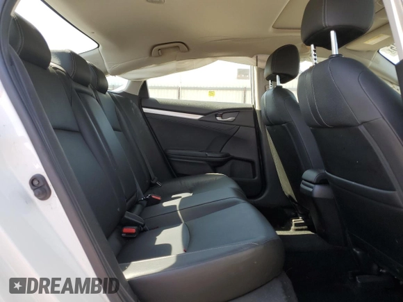 2018 Honda Civic EX-L z VIN JHMFC1F77JX016165, wystawiony jako Copart lot #56885445 z przebiegiem Nie podano mil oraz Szkoda całkowita • Salvage title. Historia ofert i sprzedaży dostępna na DreamBid. Obrazek 10.