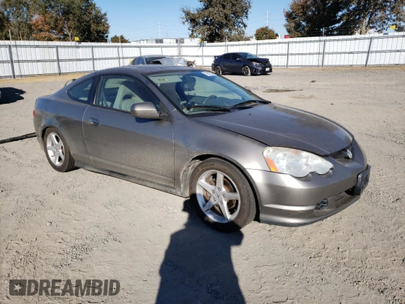 2003 Acura RSX with VIN JH4DC53833S001951, listed as a Copart auction lot 78457234 with 192,470 mi miles and Salvage Title. Bid and sale history available at carsss.com. Image 4.