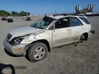2000 Lexus RX 300 z VIN JT6GF10U4Y0078659, wystawiony jako Copart lot #56225645 z przebiegiem 240 892 mil mil oraz Szkoda całkowita • Salvage title. Historia ofert i sprzedaży dostępna na DreamBid. Obrazek 1.