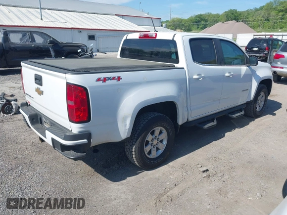 2020 Chevrolet Colorado 4WD Work Truck z VIN 1GCGTBEN4L1227194, wystawiony jako IAAI lot #42256116 z przebiegiem 76 635 mil mil oraz . Historia ofert i sprzedaży dostępna na DreamBid. Obrazek 4.