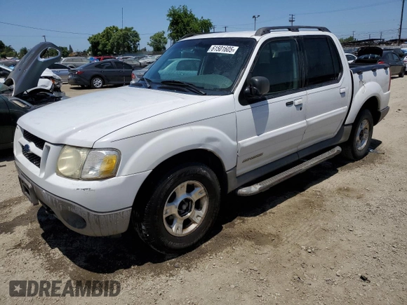 2001 Ford Explorer Sport Trac with VIN 1FMZU67E21UB28312, listed as a Copart auction lot 61501605 with 206,299 mi miles and Clean title. Bid and sale history available at DreamBid. Image 1.