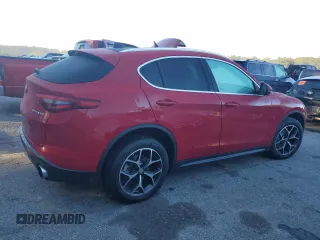 2019 Alfa Romeo Stelvio Ti Lusso z VIN ZASPAKBN0K7C39954, wystawiony jako Copart lot #75512994 z przebiegiem Nie podano mil oraz Szkoda całkowita • Salvage title. Historia ofert i sprzedaży dostępna na DreamBid. Obrazek 3.