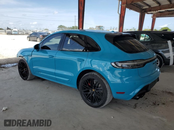 2022 Porsche Macan Turbo with VIN WP1AF2A56NLB31379, listed as a Copart auction lot 56354375 with 28,504 mi miles and Salvage title. Bid and sale history available at DreamBid. Image 2.