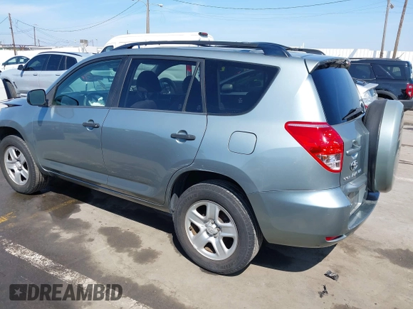 2007 Toyota RAV4 with VIN JTMZD33V475062101, listed as a IAAI auction lot 41883546 with 152,919 mi miles. Bid and sale history available at carsss.com. Image 3.