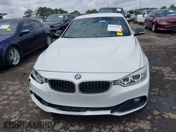 2014 BMW 4 Series 428i with VIN WBA3V5C57EP751109, listed as a IAAI auction lot 42266524 with 108,623 mi miles and . Bid and sale history available at DreamBid. Image 12.