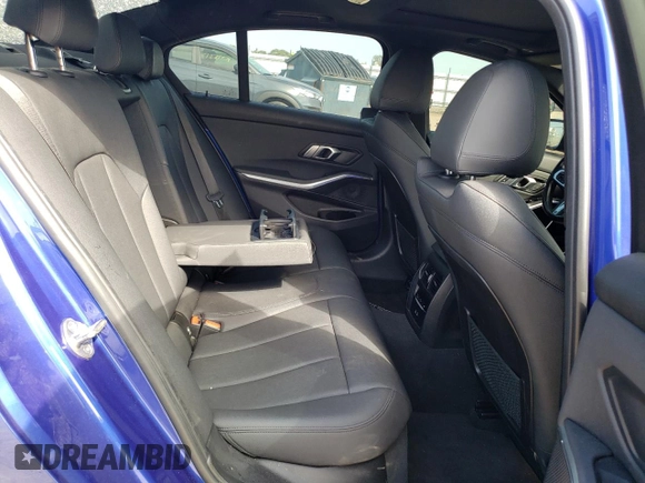 2021 BMW 3 Series M340i xDrive with VIN 3MW5U9J03M8B55096, listed as a Copart auction lot 73433514 with 49,381 mi miles and Salvage Title. Bid and sale history available at carsss.com. Image 10.