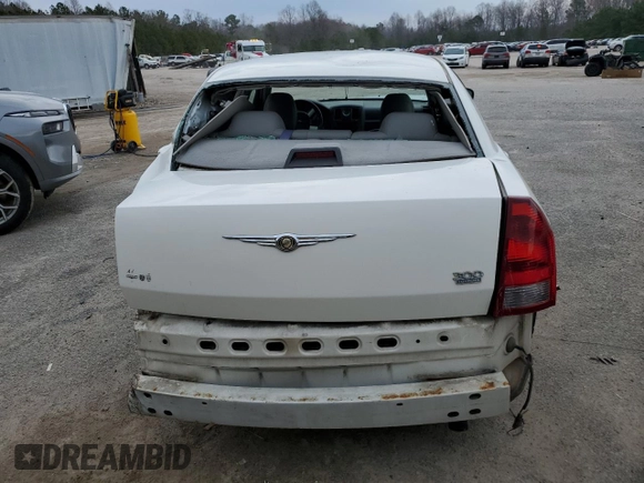 2006 Chrysler 300 Touring with VIN 2C3KA53G16H466234, listed as a Copart auction lot 46784335 with 0 mi miles and Salvage Title. Bid and sale history available at carsss.com. Image 6.