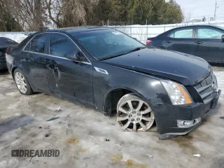 2008 Cadillac CTS AWD w/1SB with VIN 1G6DT57V380176126, listed as a Copart auction lot 46101225 with 144,871 mi miles and Salvage Title. Bid and sale history available at carsss.com. Image 4.