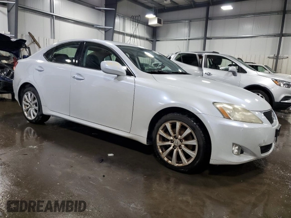 2008 Lexus IS 250 z VIN JTHCK262282025864, wystawiony jako Copart lot #56234545 z przebiegiem Nie podano mil oraz Czysty tytuł • Clean title. Historia ofert i sprzedaży dostępna na DreamBid. Obrazek 4.