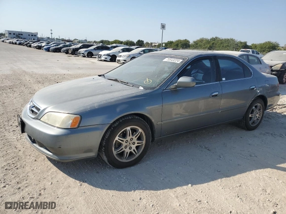 2000 Acura TL with VIN 19UUA5667YA013004, listed as a Copart auction lot 75543224 with NaN miles and Clean Title. Bid and sale history available at carsss.com. Image 1.