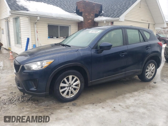 2014 Mazda CX-5 Sport with VIN JM3KE2BE7E0407309, listed as a Copart auction lot 43612455 with 152,510 mi miles and Salvage Title. Bid and sale history available at carsss.com. Image 1.