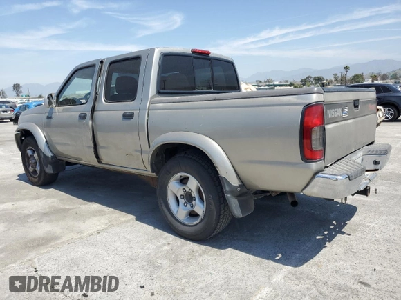 2000 Nissan Frontier XE with VIN 1N6ED27T7YC346589, listed as a Copart auction lot 53680015 with Not provided miles and Salvage title. Bid and sale history available at DreamBid. Image 2.