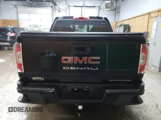 2022 GMC Canyon 4WD Denali with VIN 1GTG6EEN8N1259576, listed as a Copart auction lot 43765805 with 23,490 mi miles and Clean Title. Bid and sale history available at carsss.com. Image 6.
