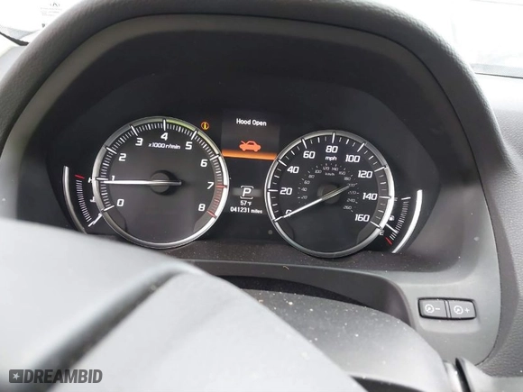 2020 Acura TLX with VIN 19UUB1F33LA016471, listed as a IAAI auction lot 41699428 with 41,231 mi miles. Bid and sale history available at carsss.com. Image 15.