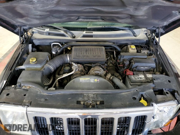 2006 Jeep Commander Limited with VIN 1J8HG58N96C300664, listed as a Copart auction lot 56022715 with 203,172 mi miles and Salvage title. Bid and sale history available at DreamBid. Image 12.