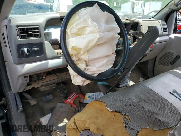 1999 Ford F-250 XL with VIN 1FTNF21FXXEB26561, listed as a Copart auction lot 54303275 with 219,108 mi miles and Salvage title. Bid and sale history available at DreamBid. Image 8.