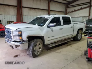 2014 Chevrolet Silverado 1500 LTZ with VIN 3GCUKSEC8EG333804, listed as a Copart auction lot 46320855 with 178,661 mi miles and Salvage Title. Bid and sale history available at DreamBid. Image 1.