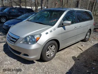 2005 Honda Odyssey EX-L with VIN 5FNRL38795B115738, listed as a IAAI auction lot 41789669 with 292,926 mi miles. Bid and sale history available at carsss.com. Image 2.