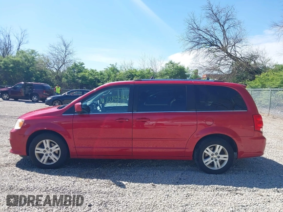2013 Dodge Grand Caravan Crew with VIN 2C4RDGDG3DR571425, listed as a IAAI auction lot 42135973 with 254,153 mi miles and . Bid and sale history available at DreamBid. Image 14.