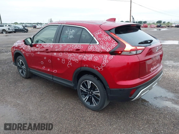 2025 Mitsubishi Eclipse Cross SE with VIN JA4ATWAA4SZ009699, listed as a IAAI auction lot 42178059 with 3,780 mi miles and . Bid and sale history available at DreamBid. Image 3.