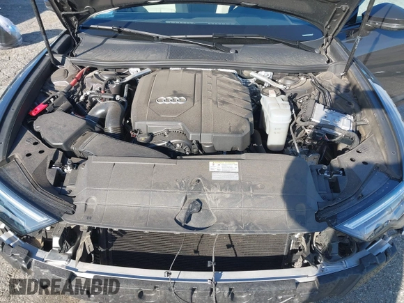 2024 Audi A6 Premium Plus with VIN WAUE3BF23RN004722, listed as a IAAI auction lot 41612193 with 14,519 mi miles and . Bid and sale history available at DreamBid. Image 10.