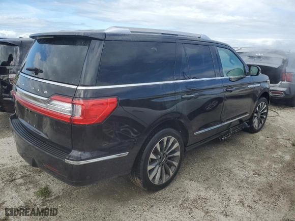 2020 Lincoln Navigator Reserve with VIN 5LMJJ2LT5LEL03276, listed as a Copart auction lot 76548834 with 23,646 mi miles and Non Repairable. Bid and sale history available at carsss.com. Image 3.