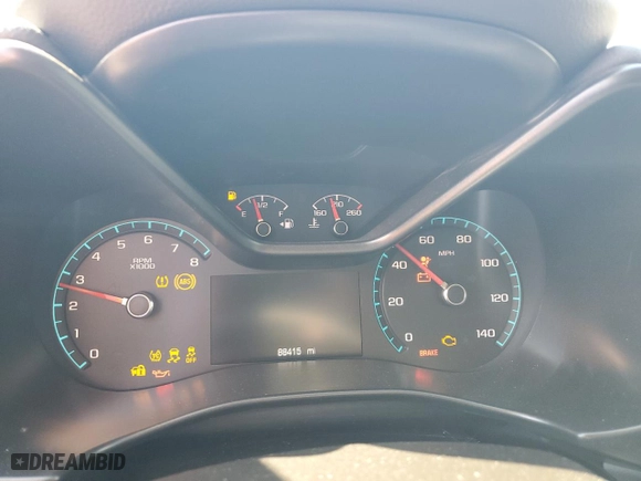 2016 Chevrolet Colorado 4WD Z71 with VIN 1GCGTDE30G1374581, listed as a Copart auction lot 53560865 with 88,415 mi miles and Salvage Title. Bid and sale history available at carsss.com. Image 9.