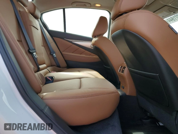 2024 Infiniti Q50 Luxe with VIN JN1EV7BR3RM631281, listed as a Copart auction lot 72021944 with 3,994 mi miles and Salvage Title. Bid and sale history available at DreamBid. Image 10.