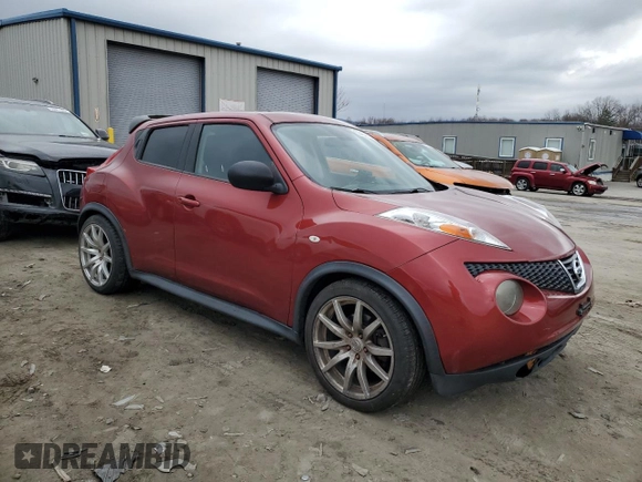 2013 Nissan Juke SV with VIN JN8AF5MV9DT207629, listed as a Copart auction lot 50469675 with 125,093 mi miles and Clean Title. Bid and sale history available at carsss.com. Image 4.