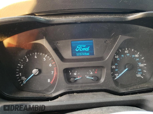 2015 Ford Transit Passenger XL with VIN 1FBAX2XGXFKA32115, listed as a Copart auction lot 87395664 with 123,749 mi miles and Salvage Title. Bid and sale history available at carsss.com. Image 9.