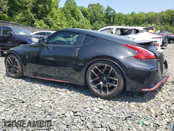 2016 Nissan 370Z with VIN JN1AZ4EH6GM936789, listed as a Copart auction lot 61375874 with 65,169 mi miles and Salvage Title. Bid and sale history available at carsss.com. Image 2.