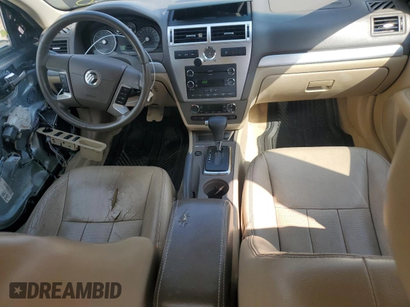2009 Mercury Milan Premier with VIN 3MEHM08109R621626, listed as a Copart auction lot 67605294 with 169,220 mi miles and Clean Title. Bid and sale history available at carsss.com. Image 8.