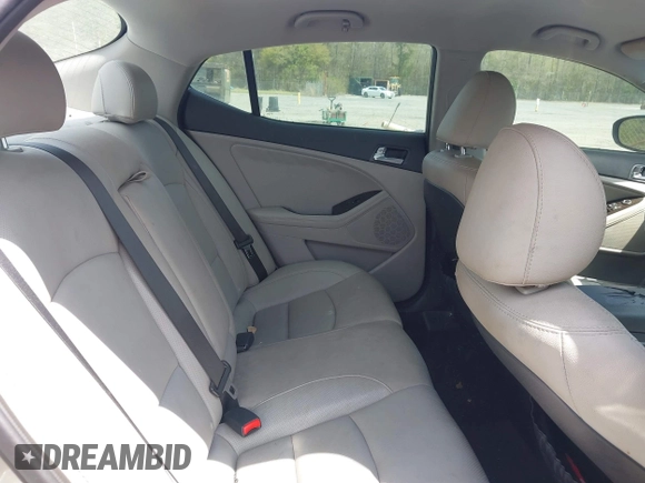 2015 Kia Optima EX with VIN 5XXGN4A78FG359381, listed as a IAAI auction lot 41935073 with 135,298 mi miles. Bid and sale history available at carsss.com. Image 8.