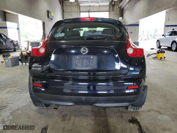 2014 Nissan Juke S with VIN JN8AF5MR8ET354674, listed as a Copart auction lot 53100175 with 118,041 mi miles and Salvage Title. Bid and sale history available at carsss.com. Image 6.