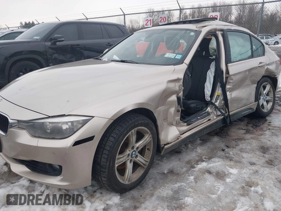 2014 BMW 3 Series 328i xDrive with VIN WBA3B5G52ENS09642, listed as a IAAI auction lot 41703927 with 109,402 mi miles and . Bid and sale history available at DreamBid. Image 6.
