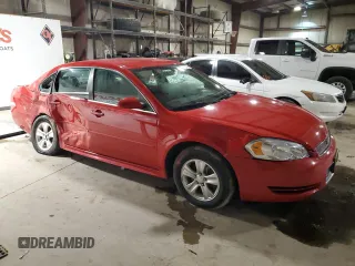 2012 Chevrolet Impala LS Fleet with VIN 2G1WF5E3XC1193378, listed as a Copart auction lot 47761485 with 66,174 mi miles and Salvage Title. Bid and sale history available at DreamBid. Image 4.