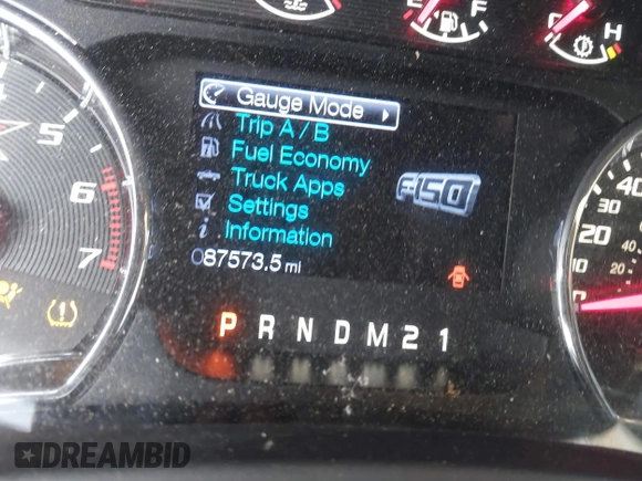 2012 Ford F-150 XL with VIN 1FTFX1ET9CFD01043, listed as a IAAI auction lot 41574319 with 87,573 mi miles. Bid and sale history available at carsss.com. Image 15.