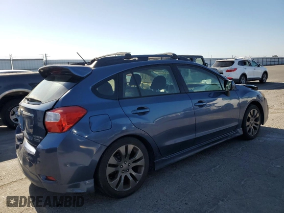2013 Subaru Impreza Special Sports Premium with VIN JF1GPAL67D2217593, listed as a Copart auction lot 57639915 with 190,878 mi miles and Salvage title. Bid and sale history available at DreamBid. Image 3.
